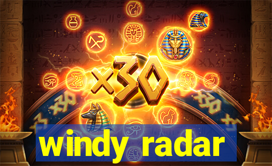 windy radar